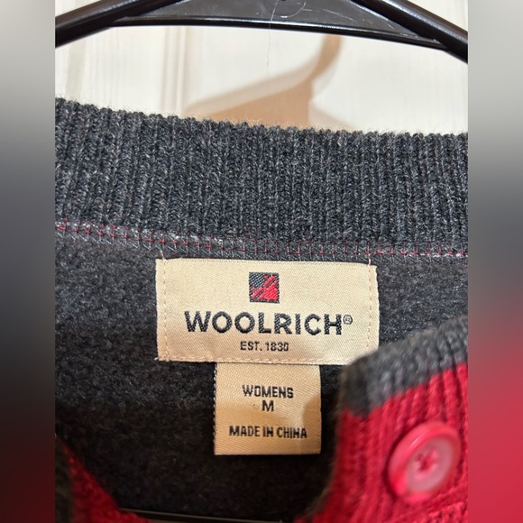 Woolrich Wool Alpaca Blend Ruby Sweater M - Picture 3 of 8